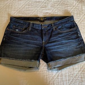 Lucky Brand cut off jean shorts Size 12/31